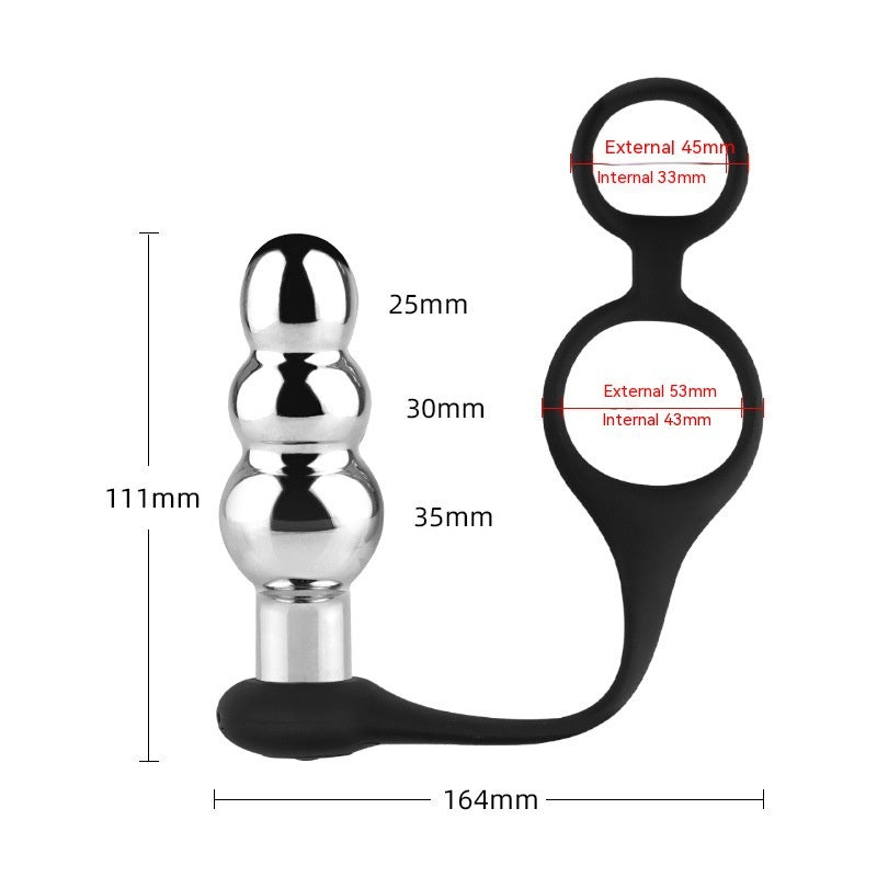 Thread Metal Remote Control Vibration Sex Toy