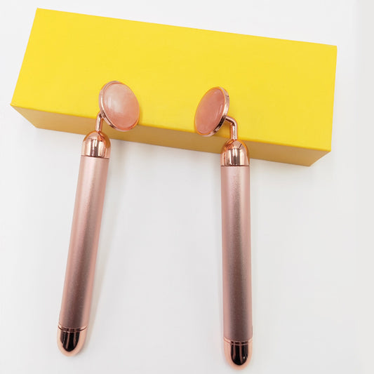 LUX SKIN® Rose Quartz Sonic Face Wand
