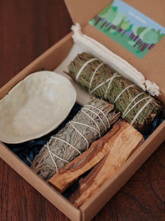 Blue Sage Cedar Cane Peru Sacred Wood
